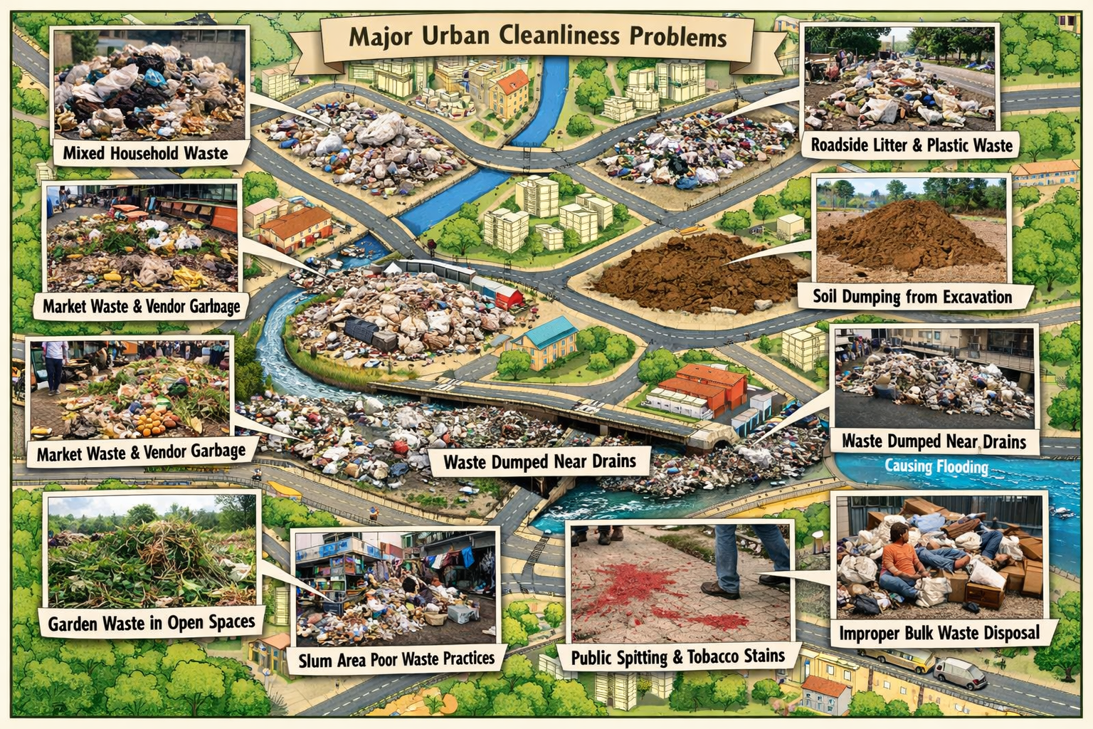 Urban Cleanliness Challenges