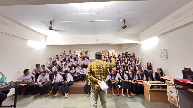 Aadarsh School — Month 2 — Facilitated student session · 1 August 2026